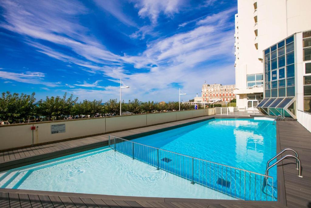 Studio Et Piscine Sur La Grande Plage Biarritz Exterior foto